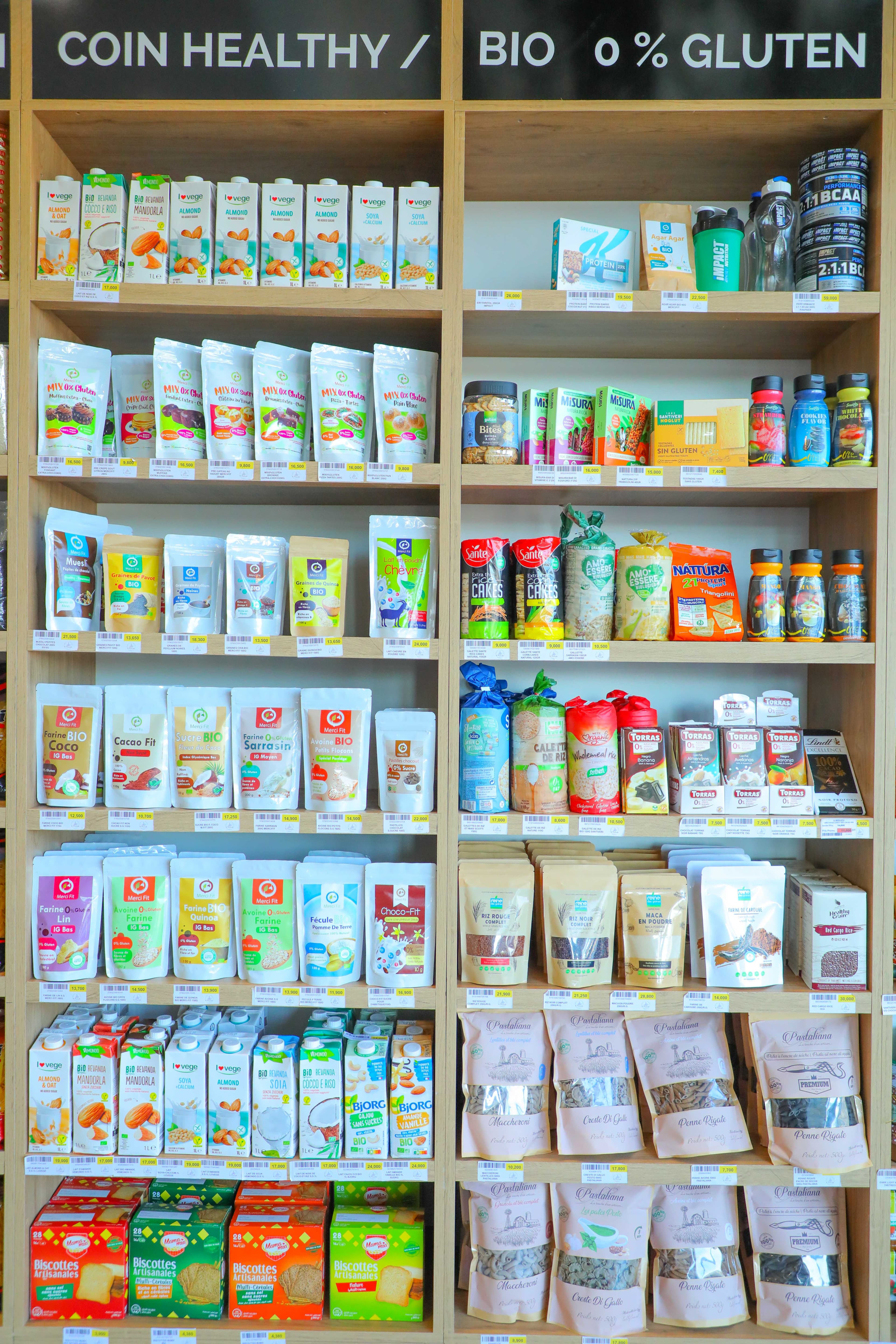 Intérieur du magasin